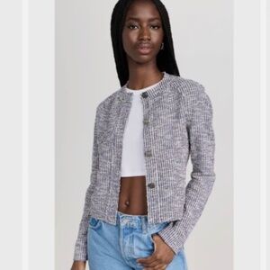 rag and bone jacket Marisa tweed jacket Size 2 new with tags